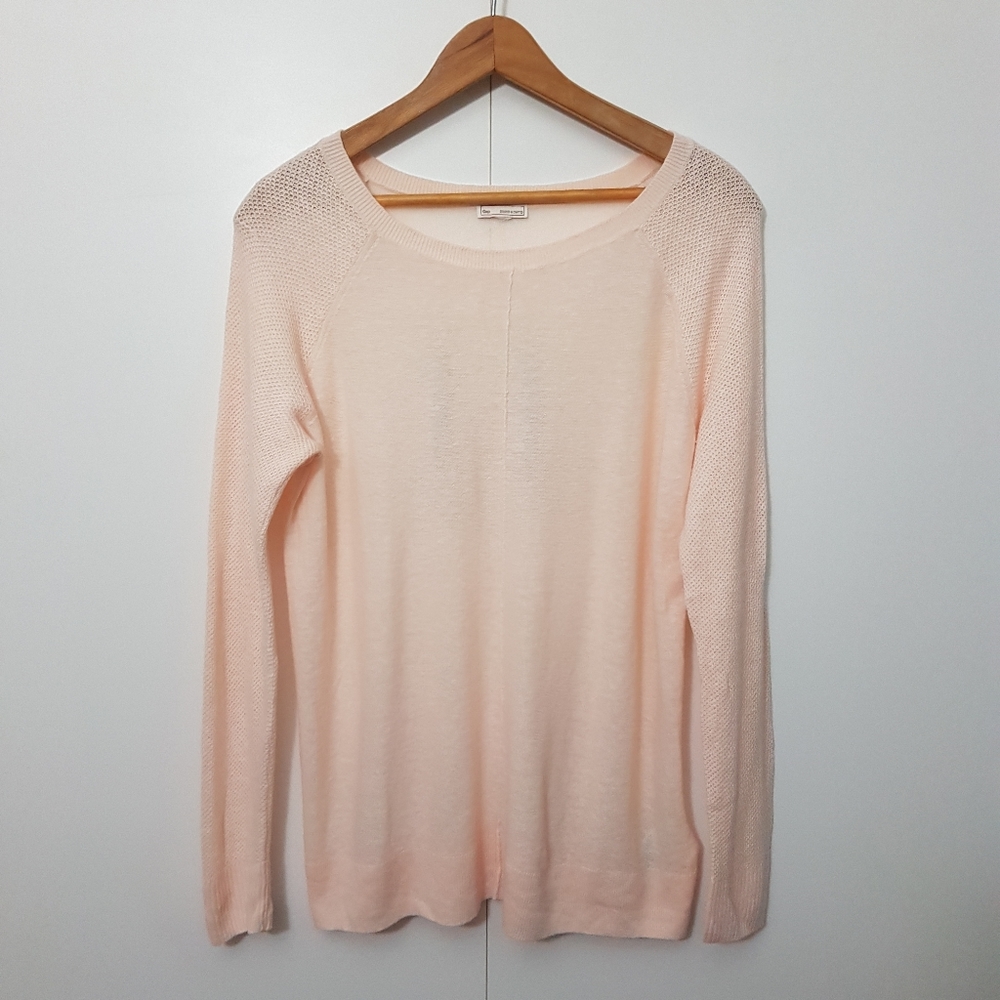 GAP S Linen Lightweight Knit Sweater Size Small